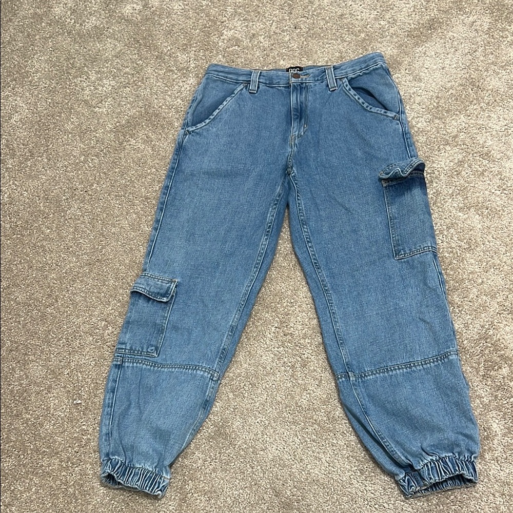 Blue Cargo Jeans